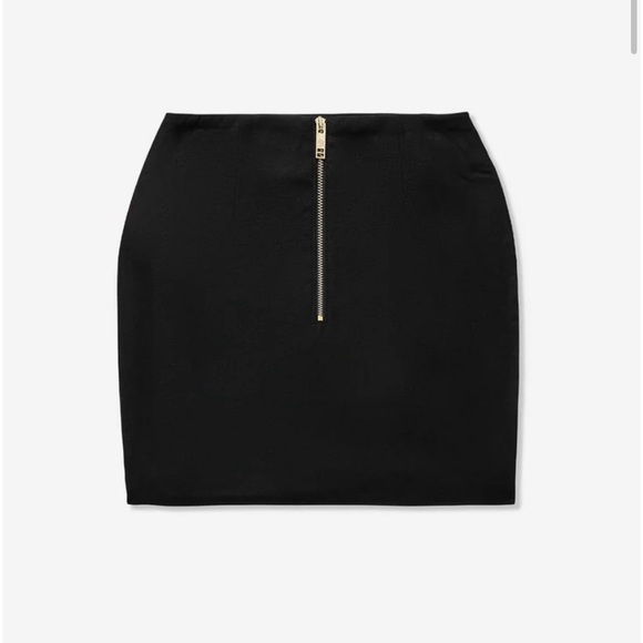 ALL THINGS GOLDEN Linen Mini Skirt - Picture 5 of 9